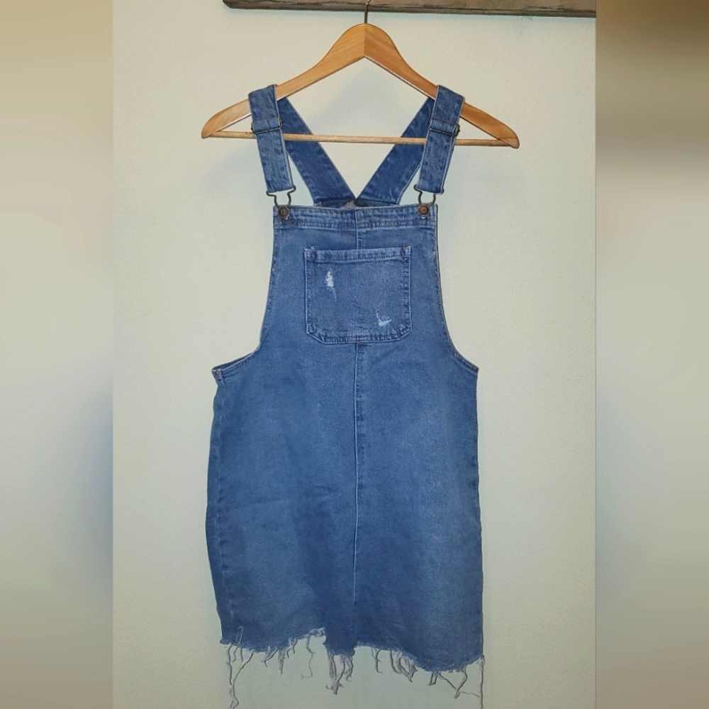 Wild Fable denim overall dress, Size Medium